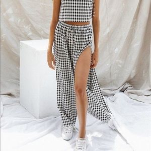 Sabo Skirt // Gingham Pants